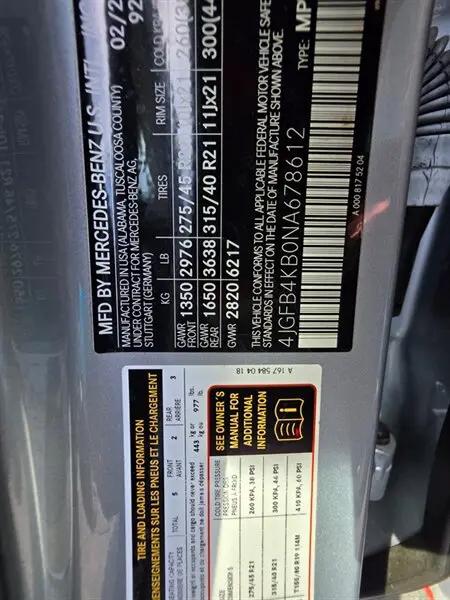2022 Mercedes-Benz GLE GLE 350 4MATIC