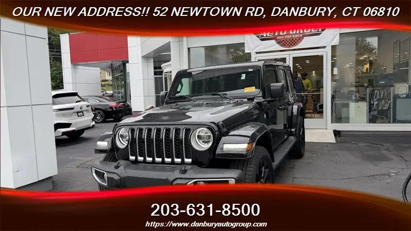 2021 Jeep Wrangler 4xe Unlimited Sahara 4x4 for sale in DANBURY, CT