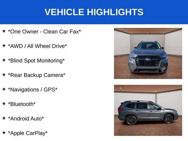 2025 Subaru Ascent Onyx Edition Limited 7-Passenger