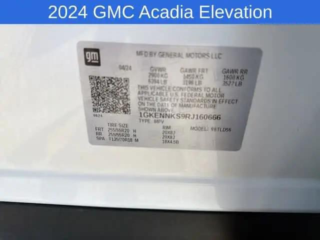 2024 GMC Acadia AWD Elevation