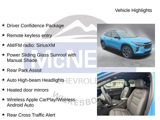 2026 Chevrolet Trax FWD 2RS