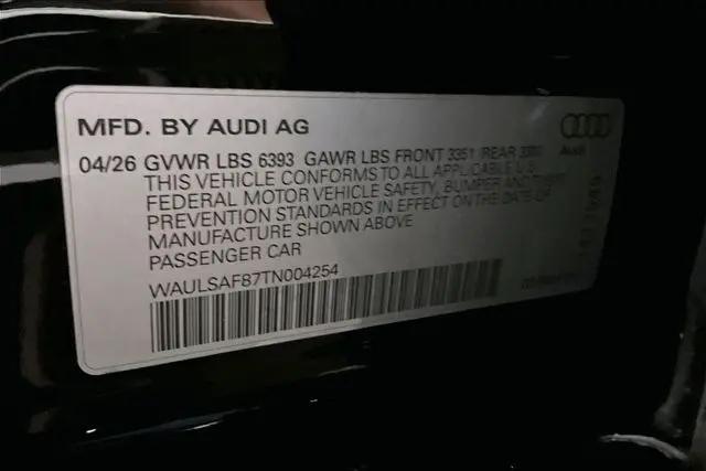2026 Audi S8 TFSI quattro tiptronic