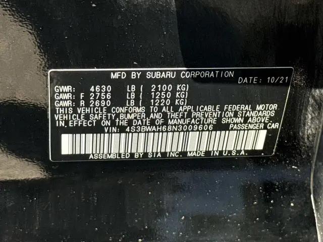 2022 Subaru Legacy Sport