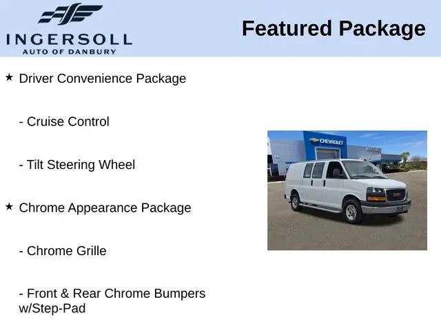 2024 GMC Savana Cargo RWD 2500 Regular Wheelbase Work Van