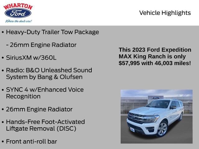 2023 Ford Expedition King Ranch MAX