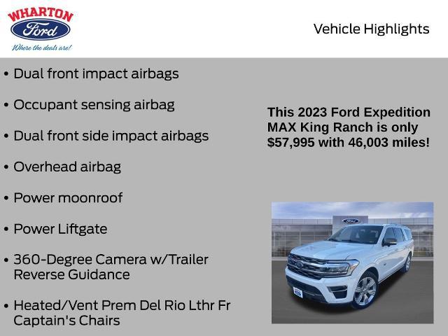 2023 Ford Expedition King Ranch MAX