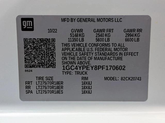 2023 Chevrolet Silverado 2500HD 4WD Crew Cab Standard Bed LTZ