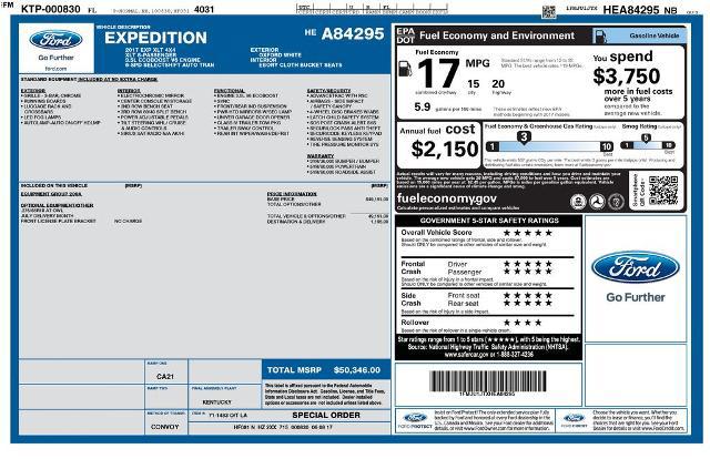 2017 Ford Expedition XLT