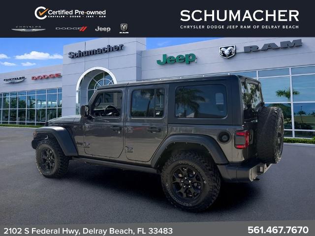 2022 Jeep Wrangler Unlimited Willys 4x4