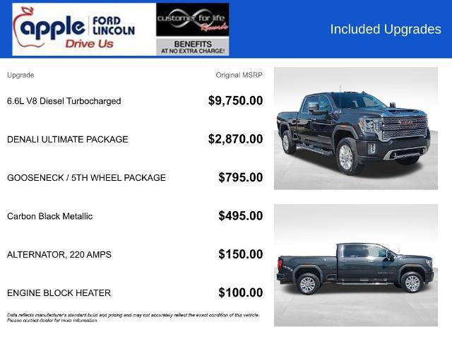 2020 GMC Sierra 3500HD 4WD Crew Cab Standard Bed Denali