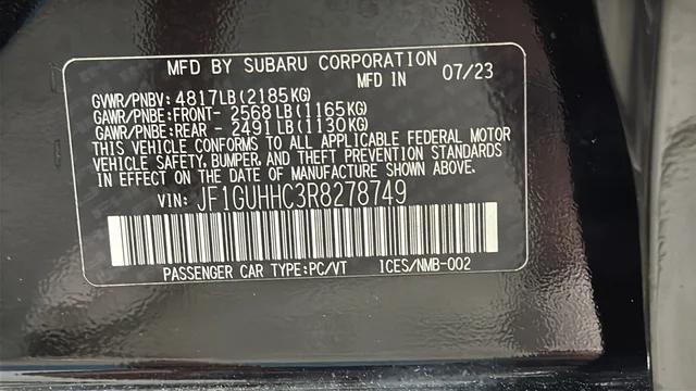2024 Subaru Impreza RS 5-Door