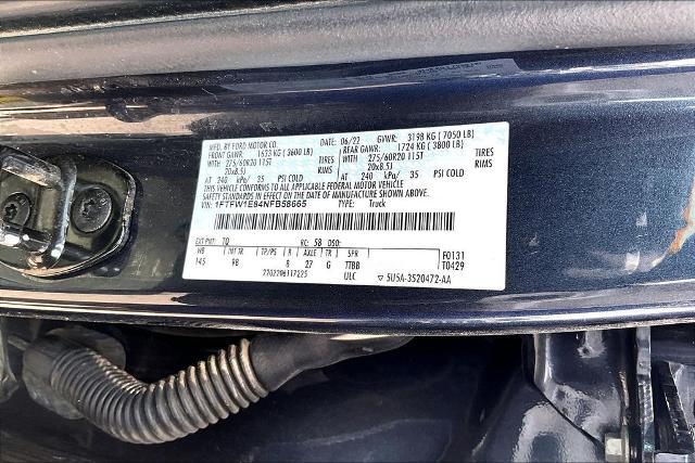 2022 Ford F-150 Platinum