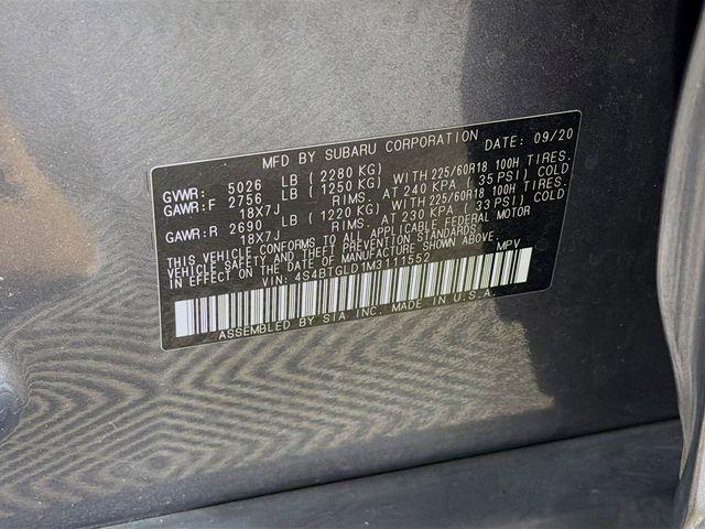 2021 Subaru Outback Onyx Edition XT