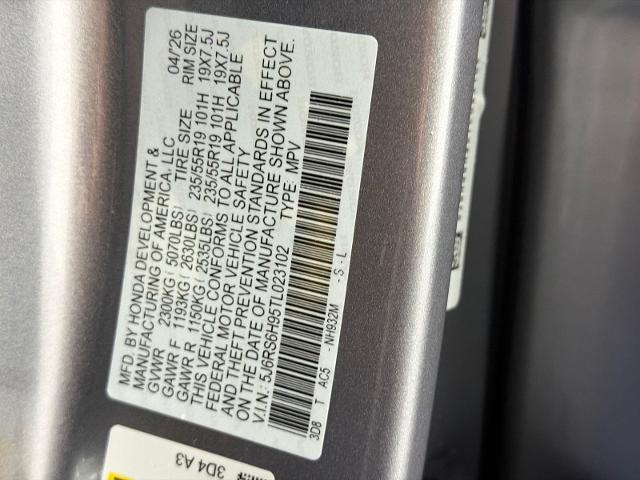 2026 Honda CR-V Hybrid AWD Sport Touring