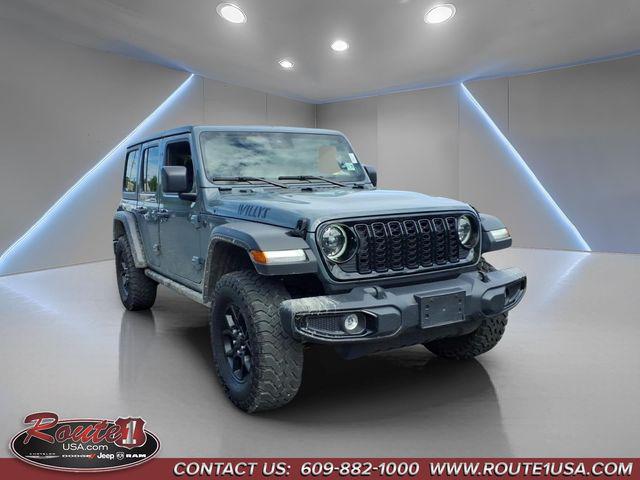 2024 Jeep Wrangler 4-Door Willys 4x4 2024 Jeep Wrangler 4-Door Willys 4x4