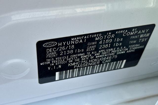 2019 Hyundai IONIQ Electric Base