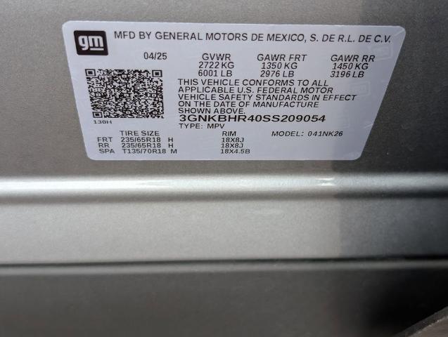 2025 Chevrolet Blazer AWD 2LT