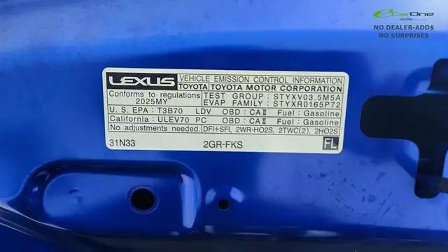 2025 Lexus IS 350 F SPORT Design