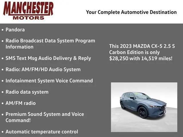 2023 Mazda CX-5 2.5 S Carbon Edition