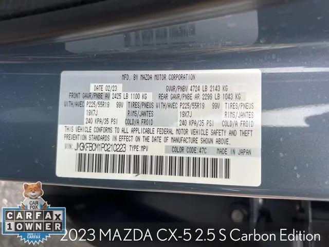 2023 Mazda CX-5 2.5 S Carbon Edition