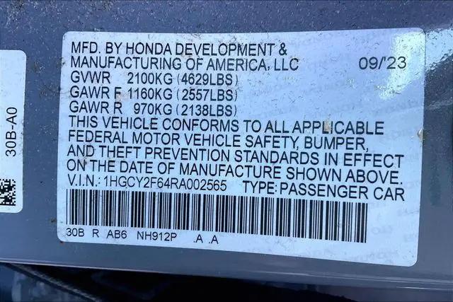 2024 Honda Accord Hybrid EX-L