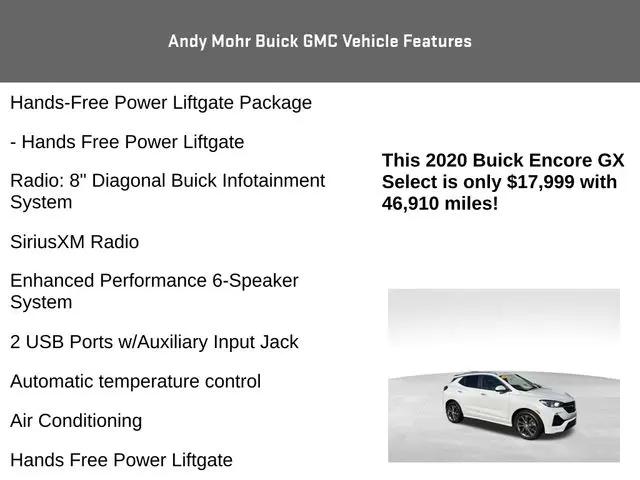 2020 Buick Encore GX FWD Select