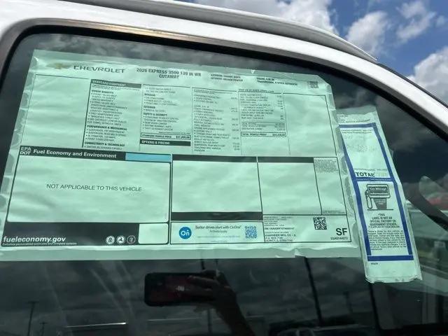 2026 Chevrolet Express Cutaway Work Van