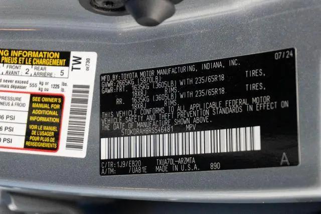 2024 Toyota Highlander XLE