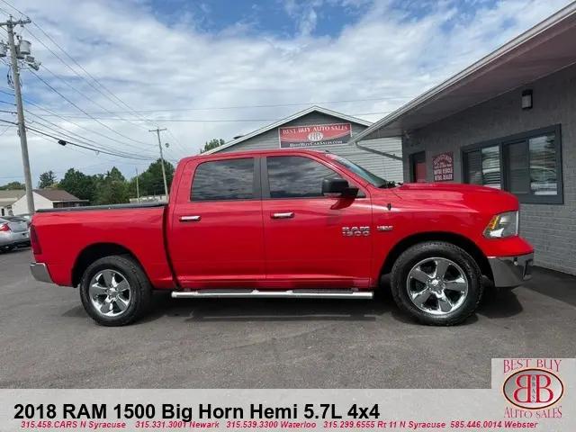 2018 Ram 1500 Big Horn Crew Cab 4x4 5'7" Box