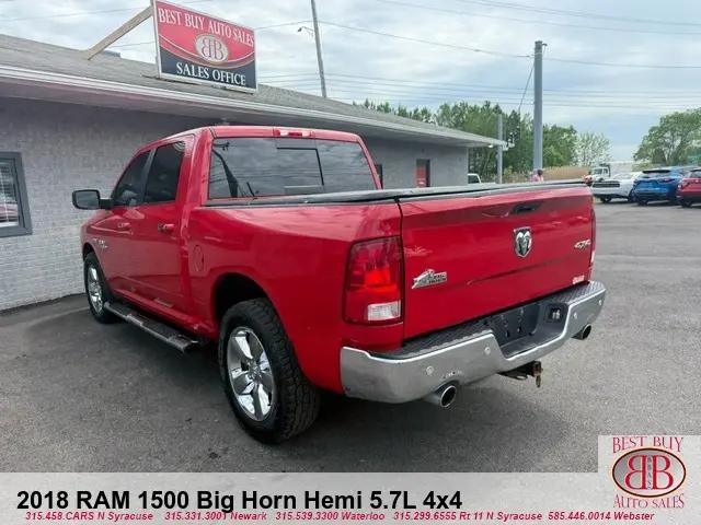 2018 Ram 1500 Big Horn Crew Cab 4x4 5'7" Box