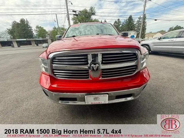 2018 Ram 1500 Big Horn Crew Cab 4x4 5'7" Box