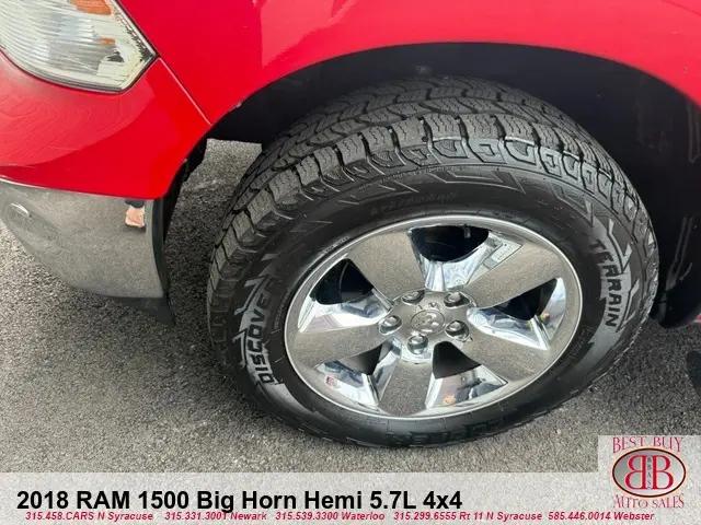 2018 Ram 1500 Big Horn Crew Cab 4x4 5'7" Box