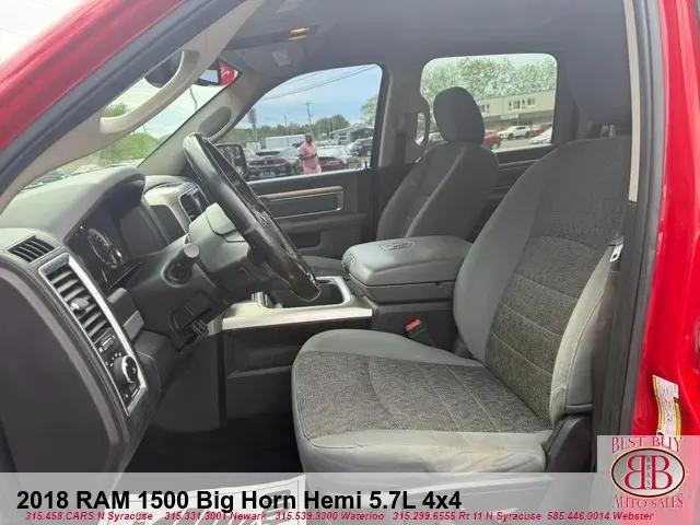2018 Ram 1500 Big Horn Crew Cab 4x4 5'7" Box