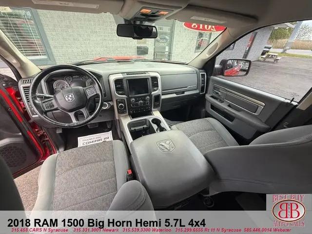 2018 Ram 1500 Big Horn Crew Cab 4x4 5'7" Box