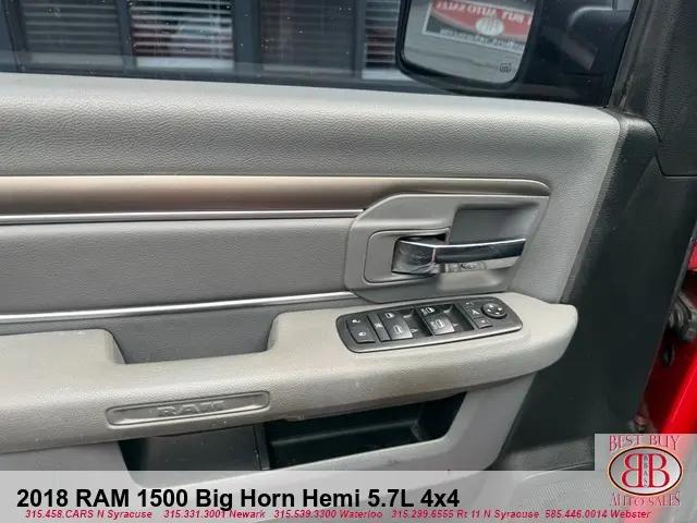 2018 Ram 1500 Big Horn Crew Cab 4x4 5'7" Box