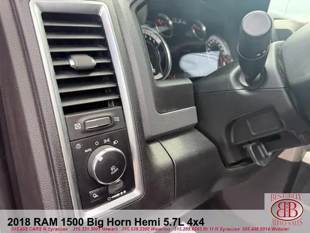 2018 Ram 1500 Big Horn Crew Cab 4x4 5'7" Box
