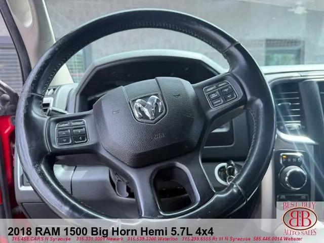 2018 Ram 1500 Big Horn Crew Cab 4x4 5'7" Box