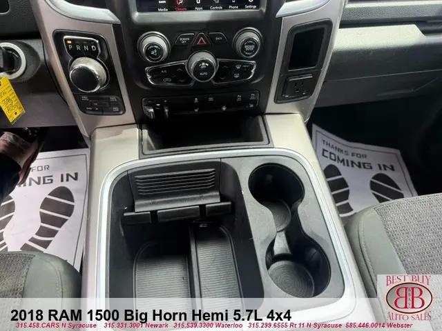 2018 Ram 1500 Big Horn Crew Cab 4x4 5'7" Box