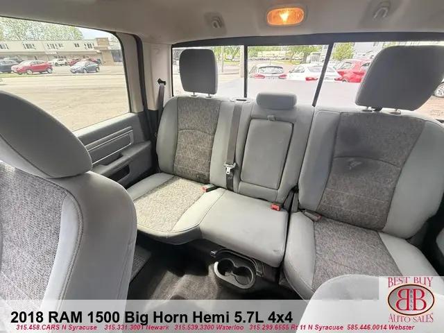 2018 Ram 1500 Big Horn Crew Cab 4x4 5'7" Box