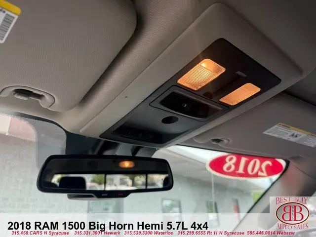 2018 Ram 1500 Big Horn Crew Cab 4x4 5'7" Box