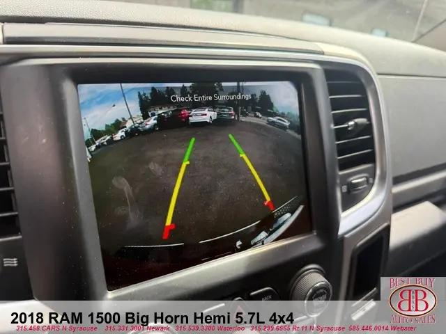 2018 Ram 1500 Big Horn Crew Cab 4x4 5'7" Box