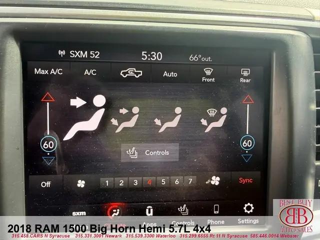 2018 Ram 1500 Big Horn Crew Cab 4x4 5'7" Box