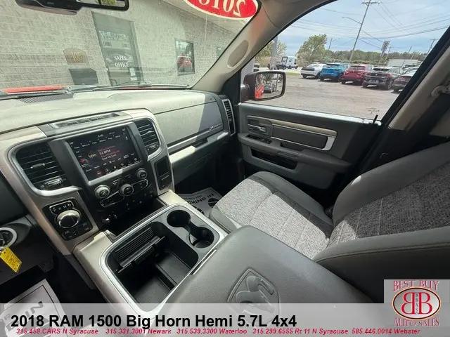 2018 Ram 1500 Big Horn Crew Cab 4x4 5'7" Box