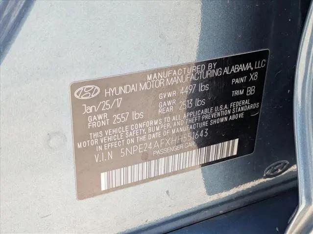 2017 Hyundai Sonata SE