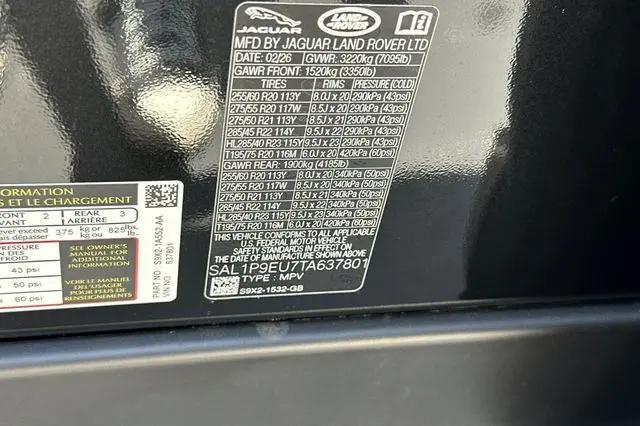 2026 Land Rover Range Rover Sport P360 SE