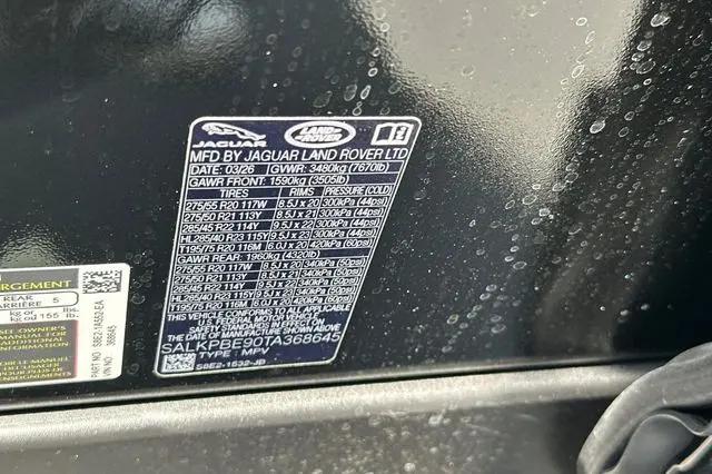 2026 Land Rover Range Rover P530 SE 7 Seat