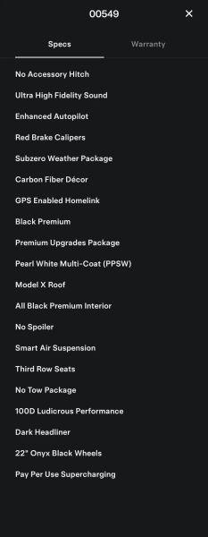 2018 Tesla Model X P100D