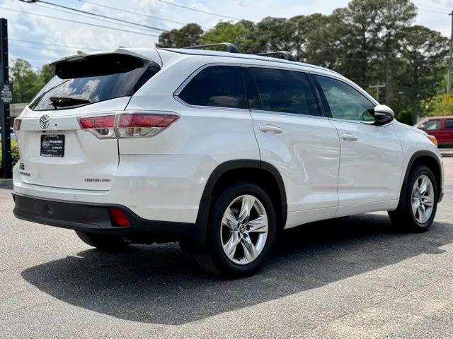 2016 Toyota Highlander Limited Platinum V6