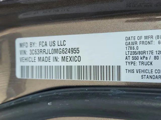 2021 Ram 3500 Laramie Crew Cab 4x4 8' Box