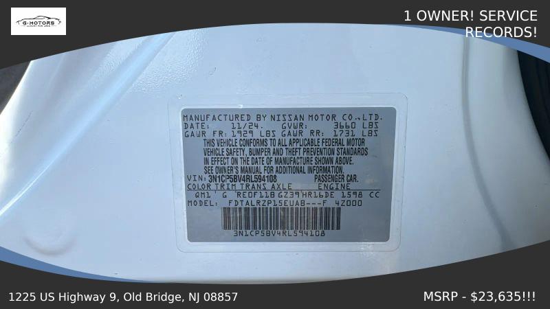 2024 Nissan Kicks S Xtronic CVT